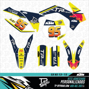 Kit adhesivos KTM SX 85 2013-2015