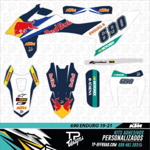 Kit adhesivos KTM 690 enduro 2019-2021