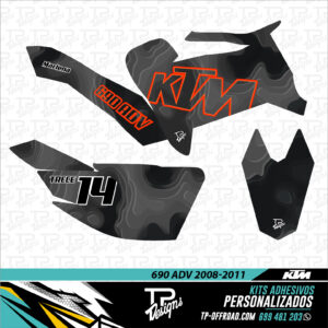 Kit adhesivos KTM 690 ADV 2008-2011