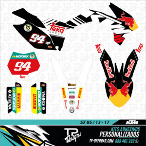 Kit adhesivos KTM SX 85 2013-2017