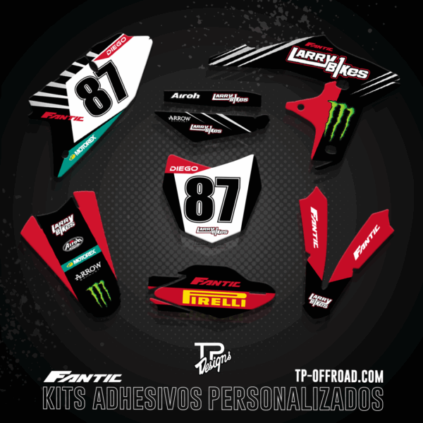 Kit adhesivos Fantic 250 F 250 XEF 2021