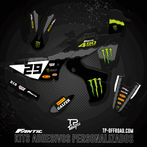 Kit adhesivos Fantic 450 Rally Factory 23-24