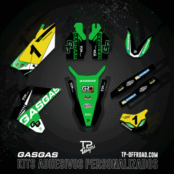 Kit adhesivos GASGAS EC 07