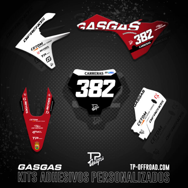 Kit adhesivos GASGAS