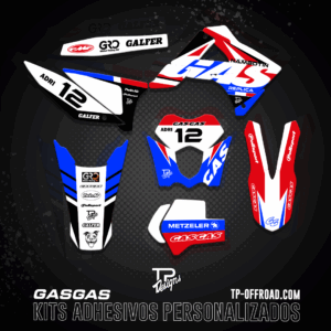 Kit adhesivos GASGAS EC/MC/FSR 125-450 2010