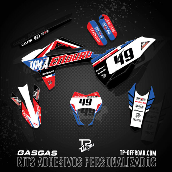 Kit adhesivos GASGAS MC 250F-450F 300 2021-2022