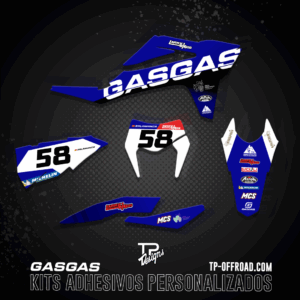 Kit adhesivos GASGAS 2021 MC – 250F 350F 450F 300