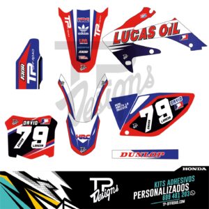 Kit adhesivos Honda CRF