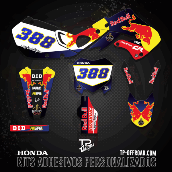 Kit Adhesivos Honda CR 125-250 2000-2001