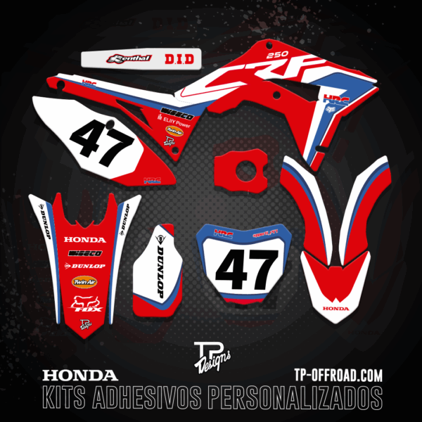 Kit Adhesivos Honda CRF 450 2017-2018