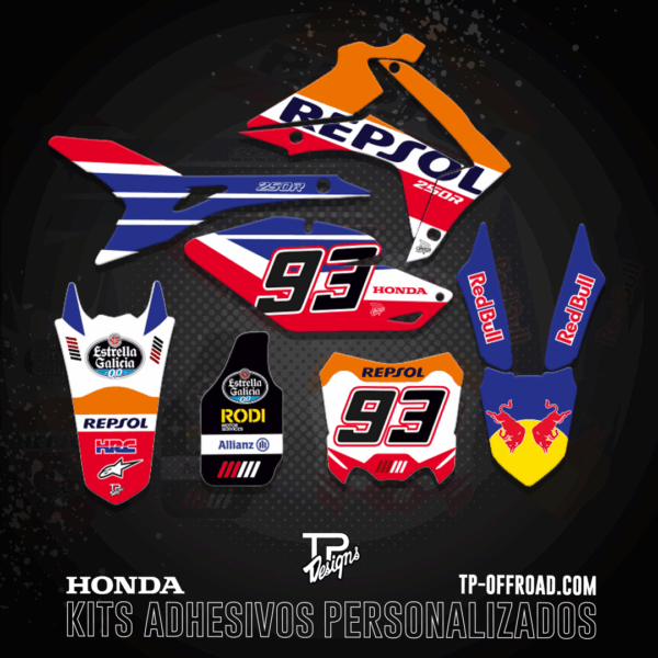 Kit Adhesivos Honda CRF 450 2013-2016