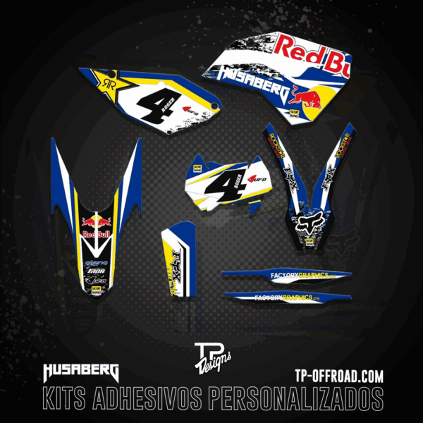 Kit adhesivos Husaberg