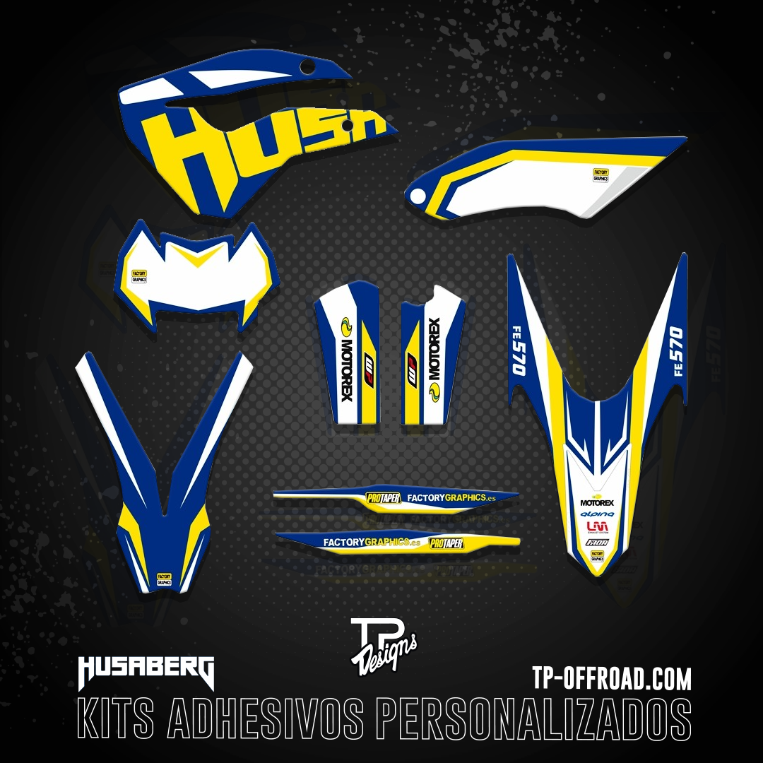 Kit adhesivos Husaberg