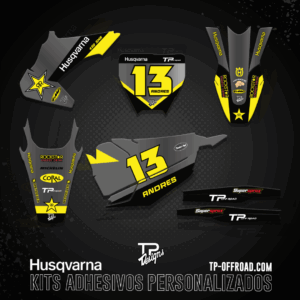 Kit adhesivos Husqvarna TE FE TX enduro 2020