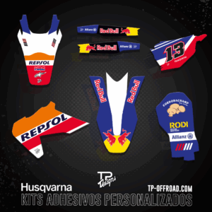 Kit adhesivos Husqvarna TE FE TX enduro 20