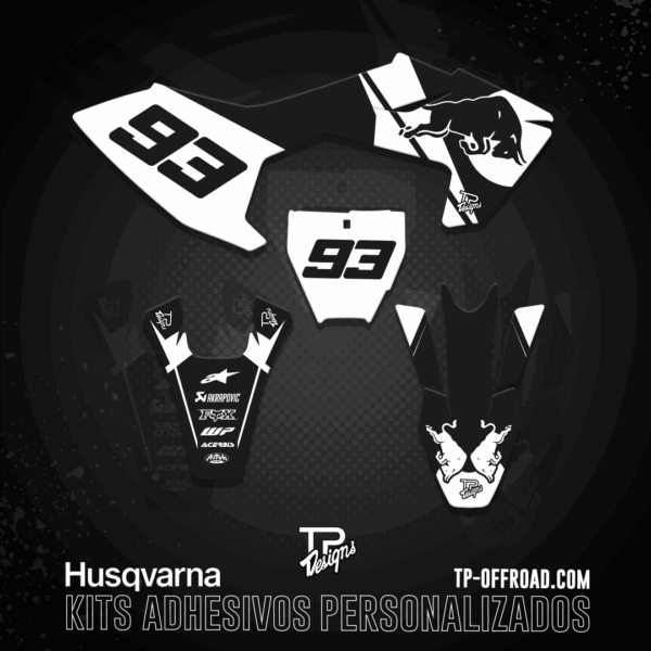 Kit adhesivos Husqvarna TC 85 2018-2022