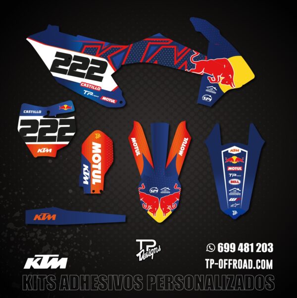 Kit adhesivos KTM