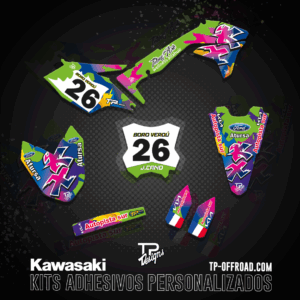 Kit adhesivos Kawasaki KXF 450 2016-2018
