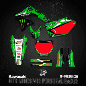 Kit adhesivos Kawasaki Monster