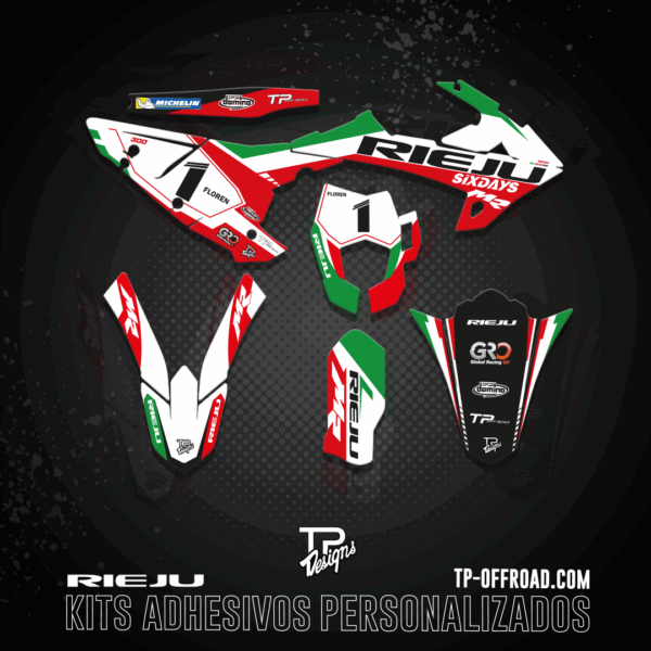 Kit adhesivos Rieju Sixdays 2021