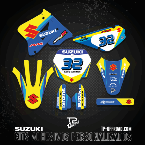 Kit adhesivos Suzuki RM 85 2000-2022