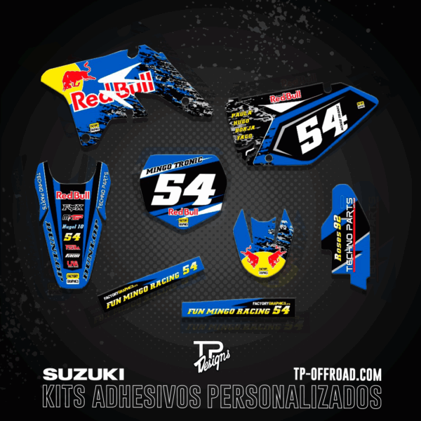 Kit adhesivos Suzuki Red Bull