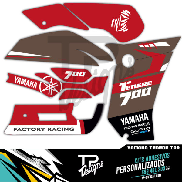 Kit adhesivos Yamaha Tenere 700